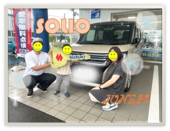 【ソリオ】納車ありがとうございました！！